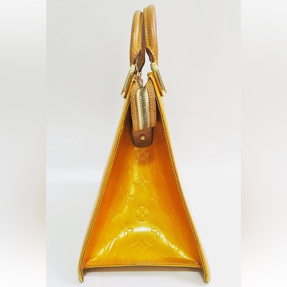 Louis Vuitton Yellow Satchel Bag - Picture 3 of 15